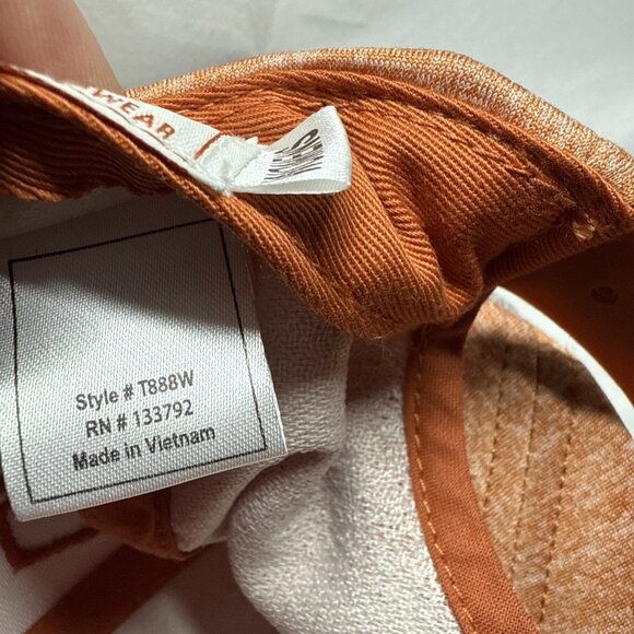 NWT University of Texas At Austin Orange Bedazzled Snapback Womens Baseball Cap - Picture 11 of 11